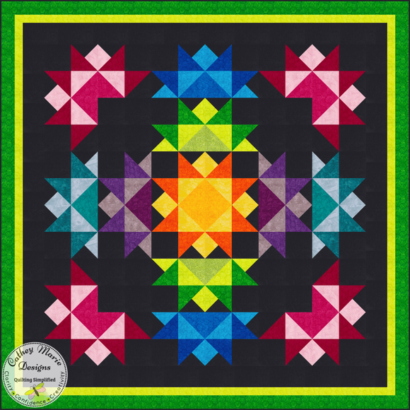 Vivid Downloadable Pattern by Cathey Marie Designs