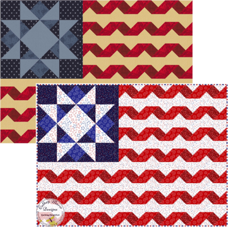 National Pride Downloadable Pattern by Cathey Marie Designs