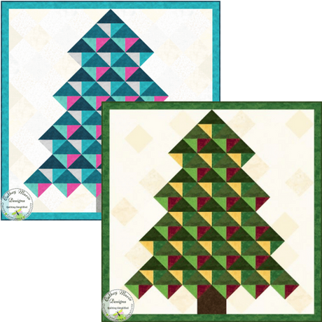 A Quilted Christmas Quilt Pattern by Cathey Marie Designs