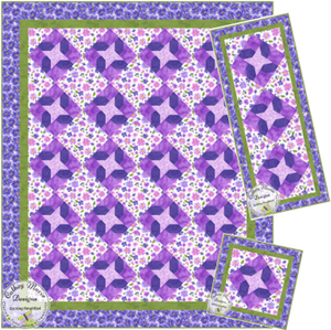 Pressed Flowers Downloadable Pattern by Cathey Marie Designs