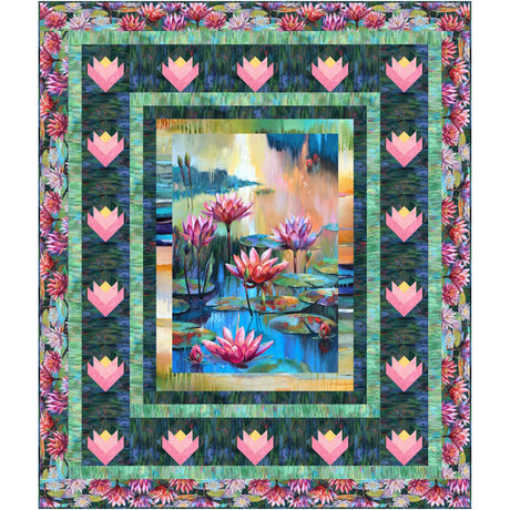 Lotus Pattern Downloadable Pattern by Cathey Marie Designs