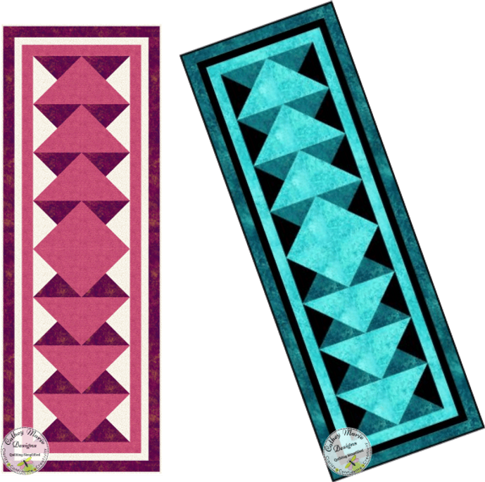 Radiant Runner Downloadable Pattern by Cathey Marie Designs