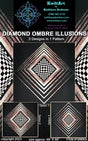 Diamond Ombre Illusions Quilt Pattern by Kwilt Art