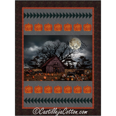 Haunted House Downloadable Pattern By Castilleja Cotton