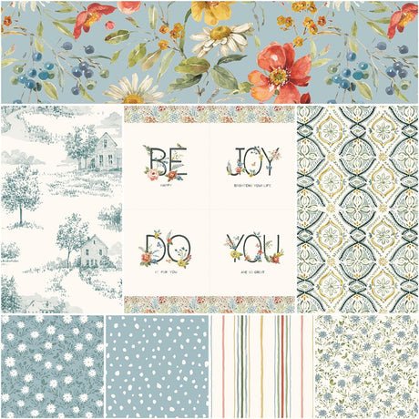 Blissful Moments 1 Yard Bundle Dream, 8 Pcs. Quilt Fabric