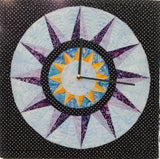 Quilty Clock Downloadable Pattern by Sam Quilt Designs