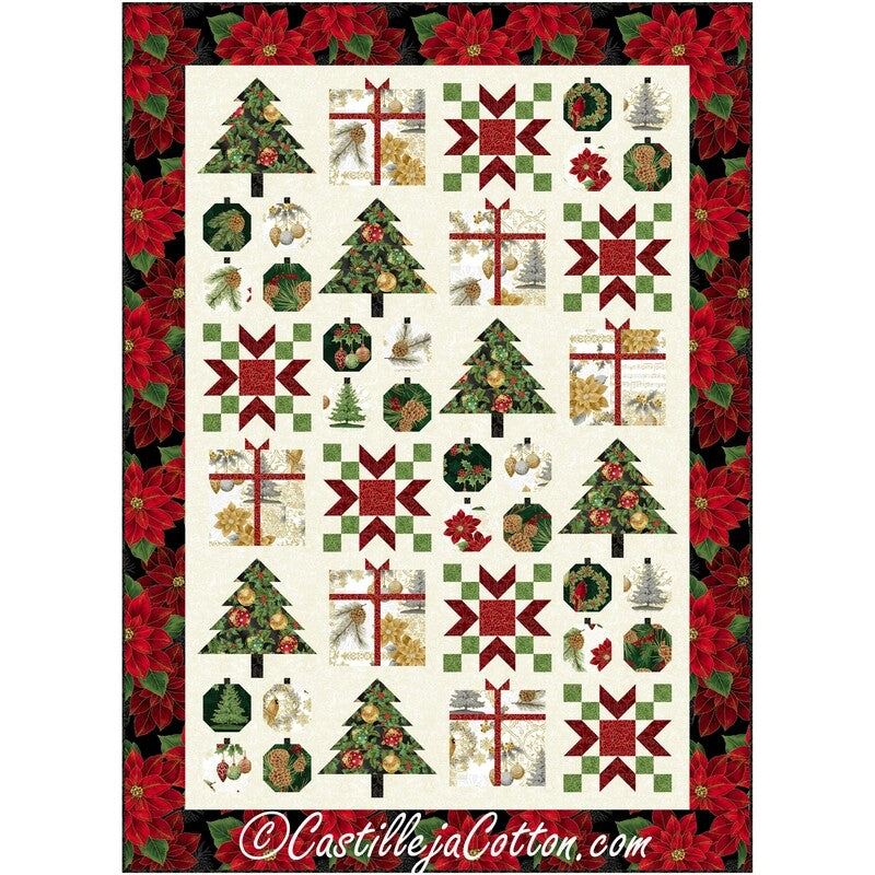 Christmas Things Downloadable Pattern By Castilleja Cotton