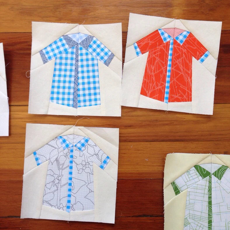 Shirts Quilt Pattern by Carolyn Friedlander