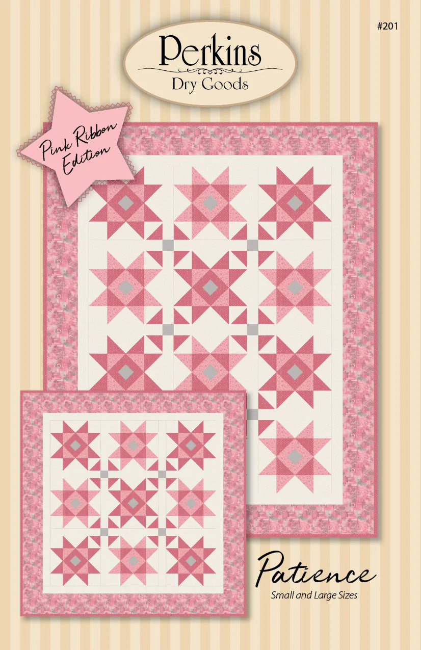 Patience Quilt Pattern by Perkins Dry Goods