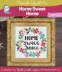 Home Sweet Home Downloadable Cross Stitch Pattern by Panda Quilt Co