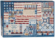 Thank You America Quilt Jigsaw Puzzle for Adults by C & T Publishing