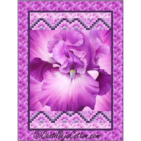 Lush Orchid Downloadable Pattern By Castilleja Cotton