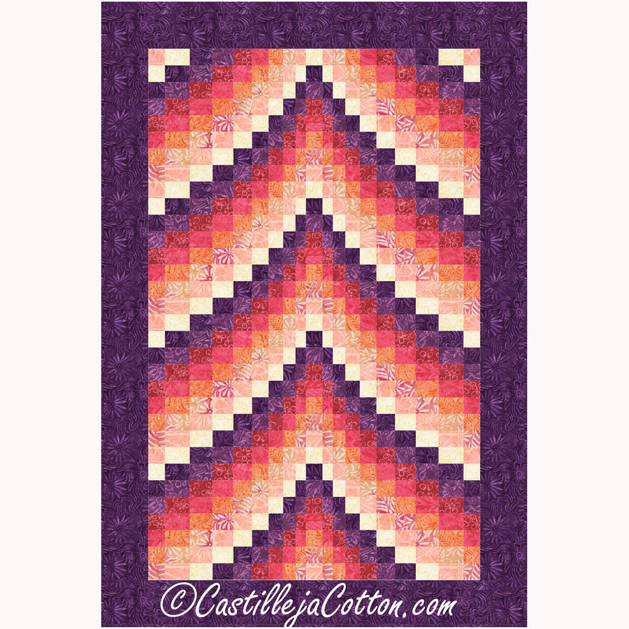 Sunset Mountains Downloadable Pattern – Quilting Books Patterns and Notions