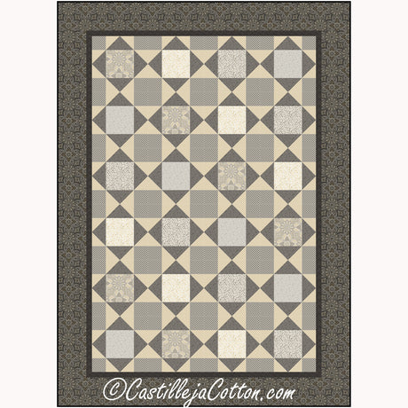 Illusions Downloadable Pattern by Castilleja Cotton