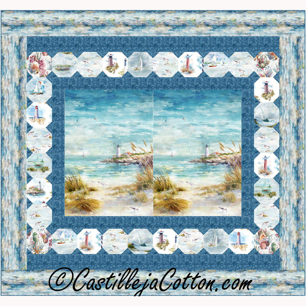 Shoreline Stories King Downloadable Pattern – Quilting Books Patterns ...