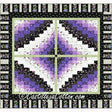 Stained Glass Flowers King Downloadable Pattern by Castilleja Cotton