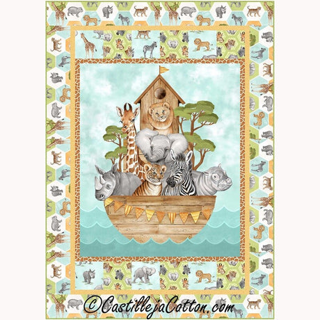 Safari Boat Downloadable Pattern by Castilleja Cotton