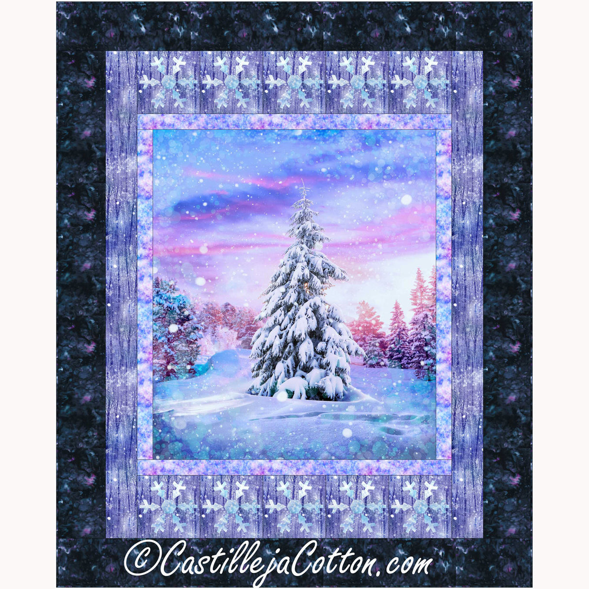 Winter Wonderland Downloadable Pattern by Castilleja Cotton