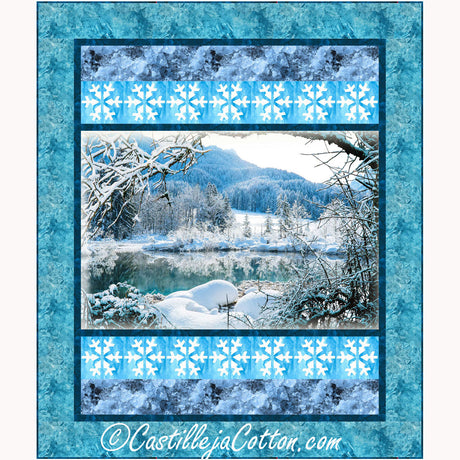 Winter Lake Downloadable Pattern by Castilleja Cotton