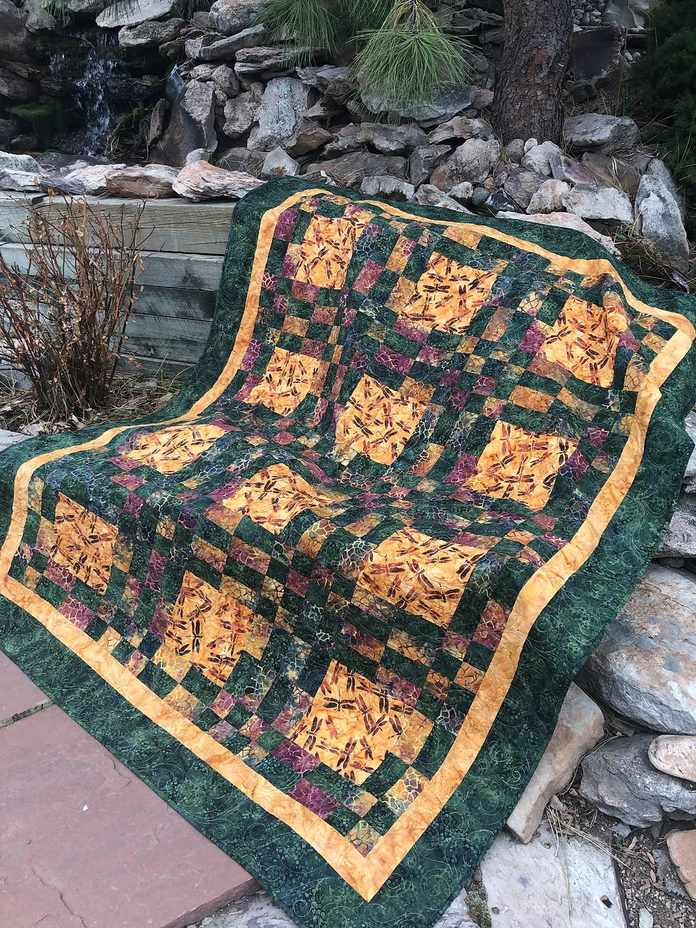 Four Square Quilt Pattern by Quilting Renditions