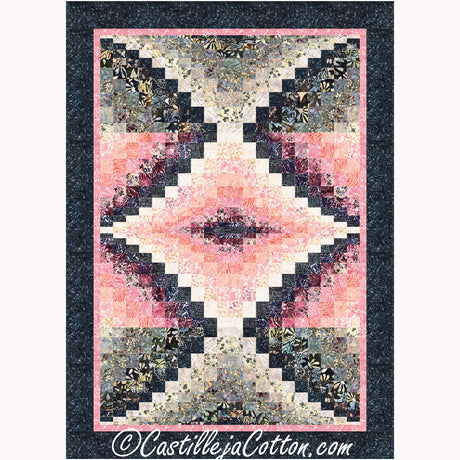 Center Diamond Downloadable Pattern by Castilleja Cotton