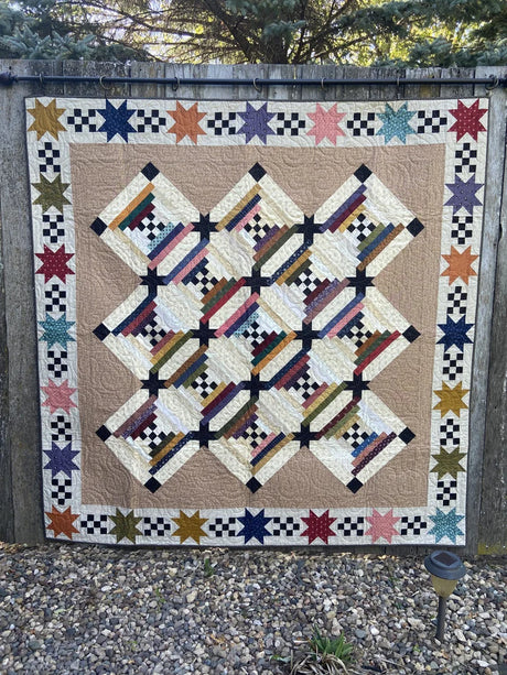 Star Trail Downloadable Pattern by Snuggles Quilts