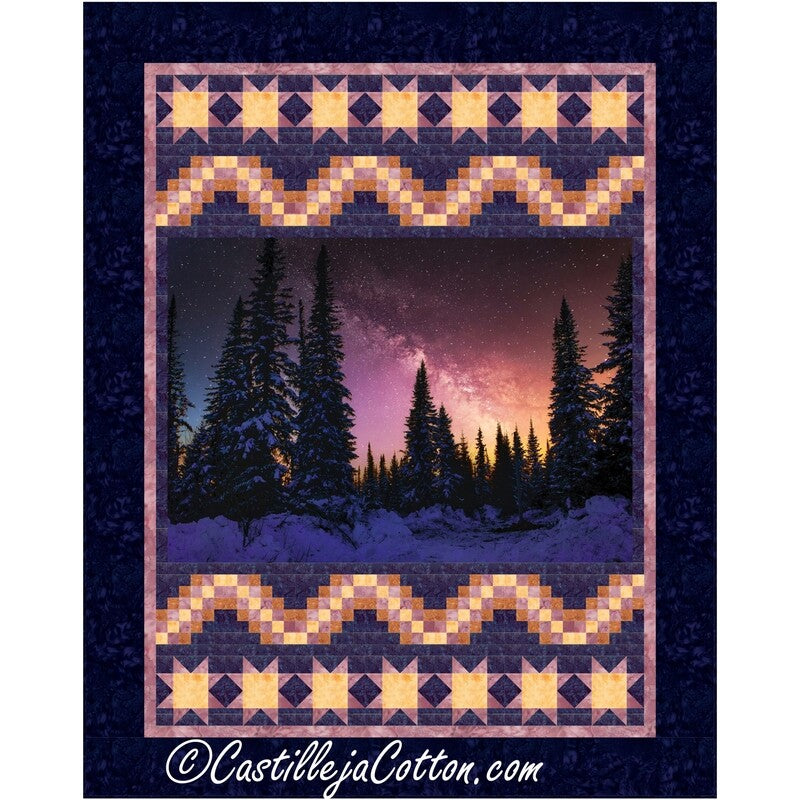 Twilight Stars Downloadable Pattern by Castilleja Cotton