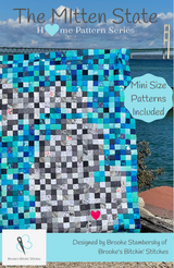 The Mitten State Michigan Downloadable Pattern By Brooke's Bitchin' Stitches