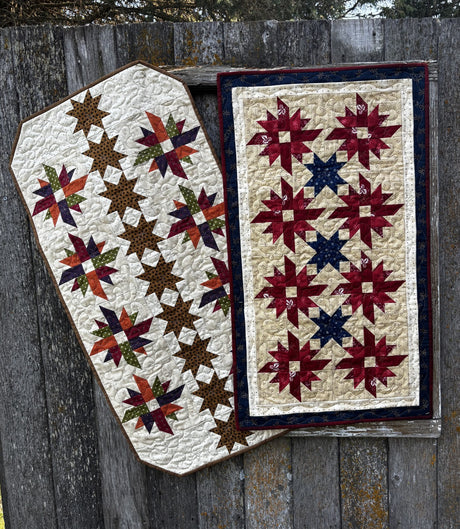 Pinwheels n’ Stars Downloadable Pattern by Snuggles Quilts