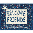 American Friends Welcome Downloadable Pattern By Castilleja Cotton