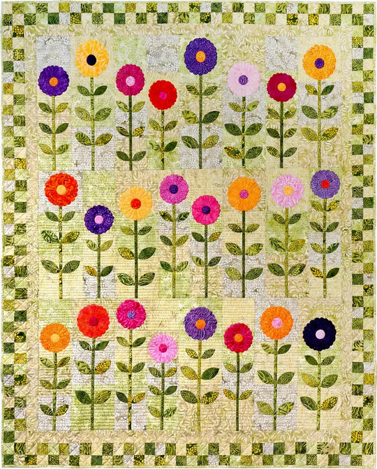 Garden Blooms Quilt Pattern by Barbara Persing