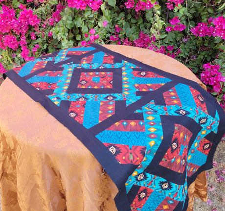 Sedona Sunrise Table Runner Pattern by 3 Dudes Quilting Designs