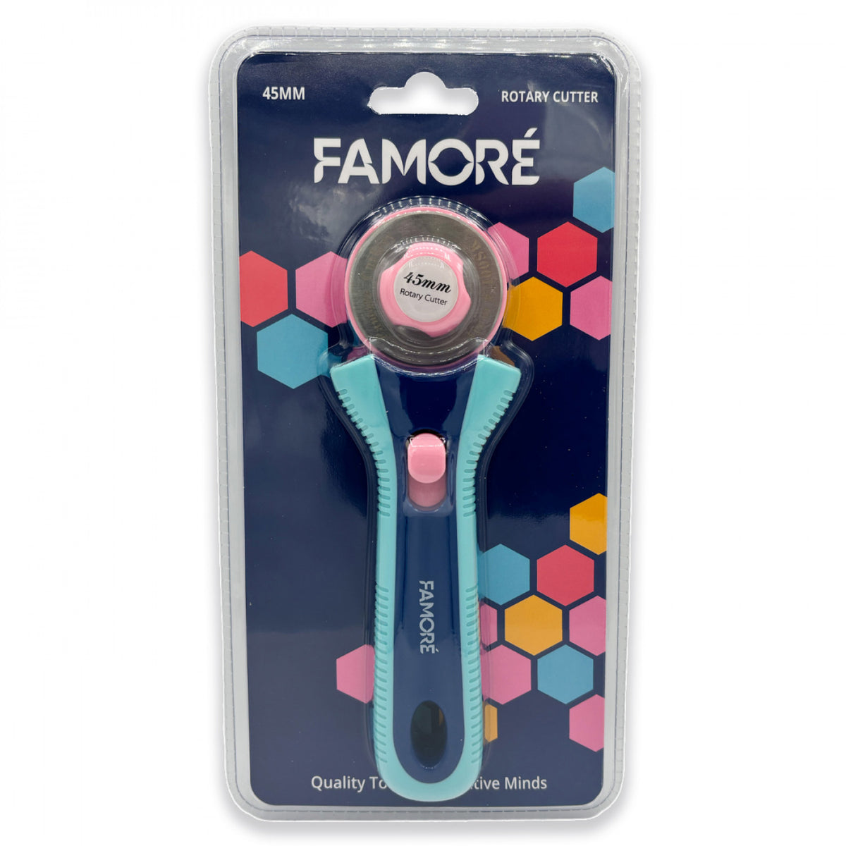Famore Rotary Blade Handle & Blade Bundle 45mm – Quilting Books ...