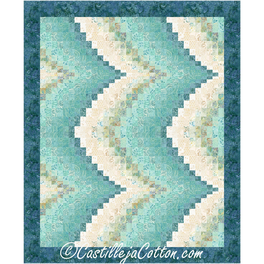 River Rising Designs Patterns Double Rising Waves Downloadable Pattern – Quilting Books Patterns and ...
