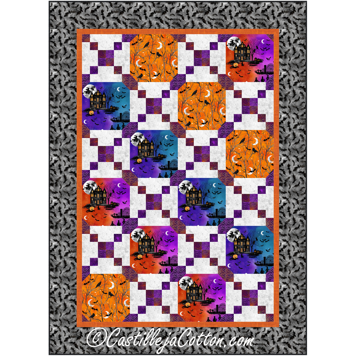 Hallows Eve Downloadable Pattern By Castilleja Cotton