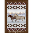 Horses N Snow Downloadale Pattern by Castilleja Cotton