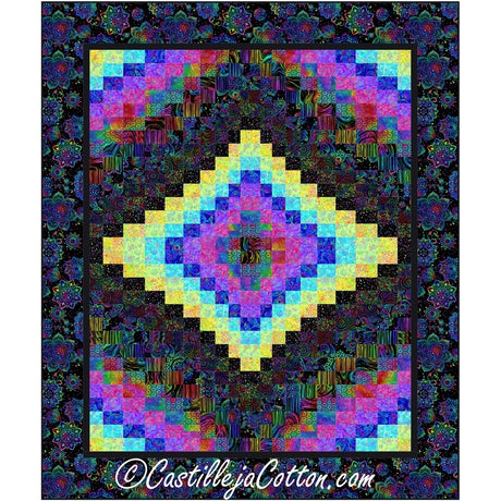 Mandala Rhinestone Downloadable Pattern By Castilleja Cotton