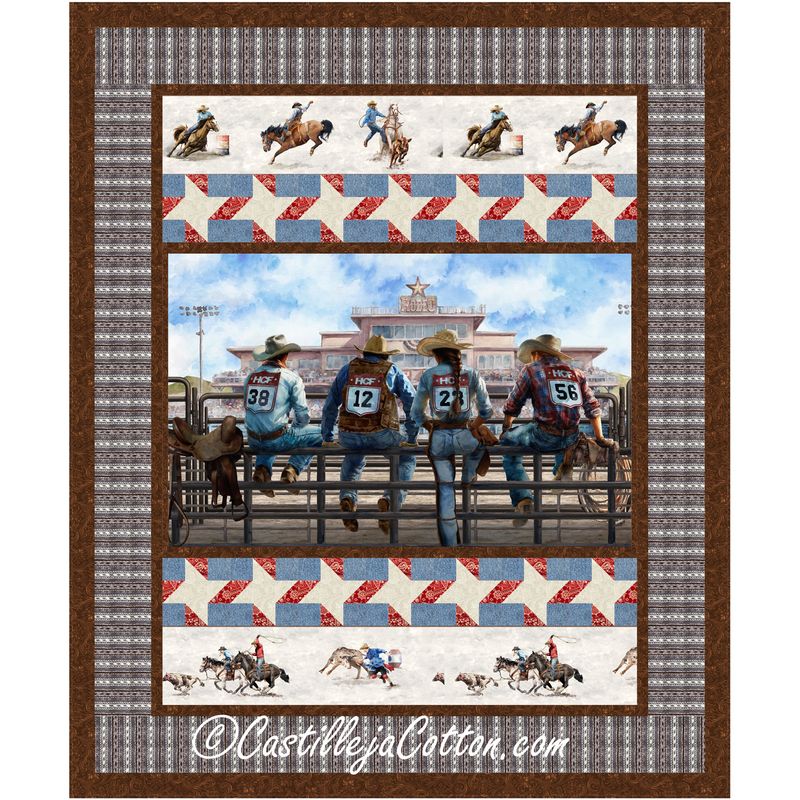 Watching The Rodeo Downloadable Pattern – Quilting Books Patterns and ...