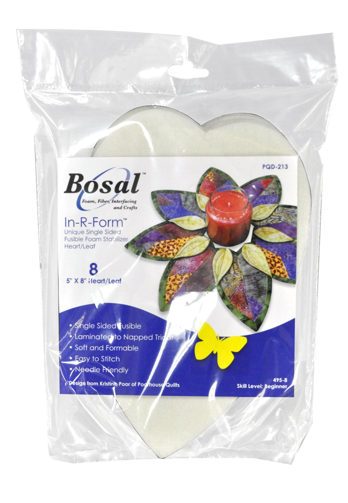 In R Form Heart/Leaf by Bosal Foam & Fiber