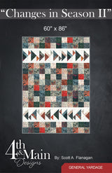 Changes in Seasons II Quilt Pattern by 4th & Main