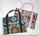 Flap Top Tablet Tote Downloadable Pattern by Tulip Square Patterns