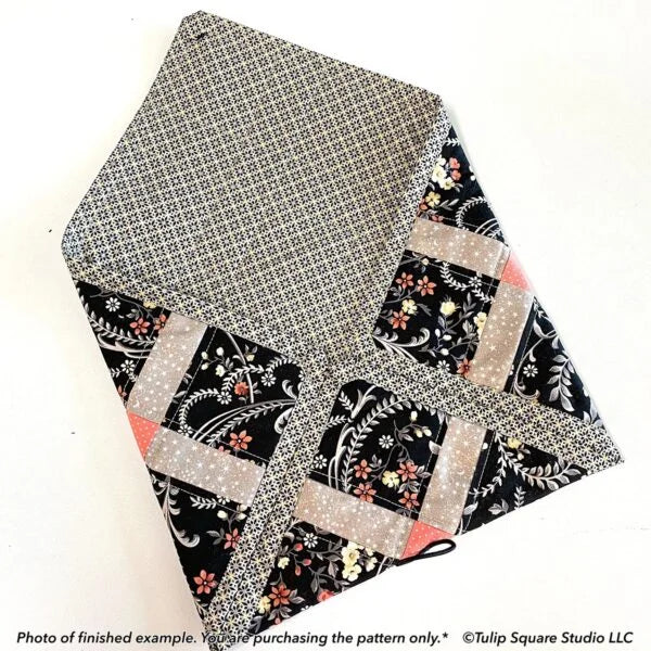 Envelope Style Tablet Tote Downloadable Pattern by Tulip Square Patterns