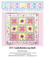 Leafy Borders Lap Quilt Downloadable Pattern by Tulip Square