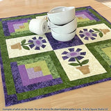 Potted Flower Table Topper Downloadable Pattern by Tulip Square Patterns