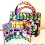 Crochet Tote and Caddy Downloadable Pattern by Tulip Square Patterns