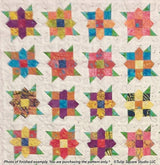 Flowers Squared Lap Quilt Downloadable Pattern by Tulip Square