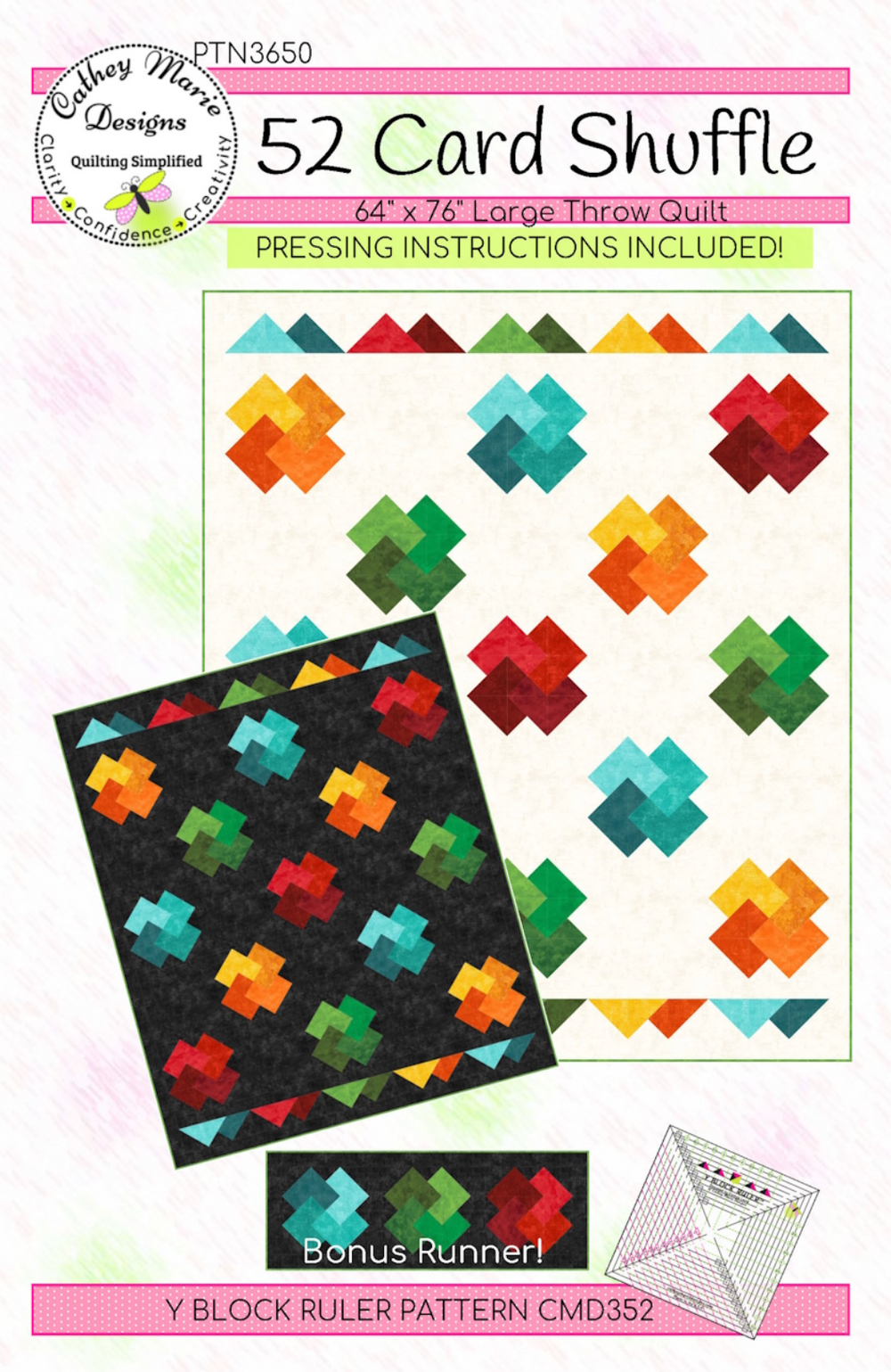 52 Card Shuffle Downloadable Pattern – Quilting Books Patterns and Notions