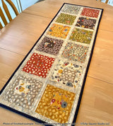 Crazy Boxes Table Runner Downloadable Pattern by Tulip Square Patterns