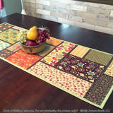 Random Windows Table Runner Downloadable Pattern by Tulip Square