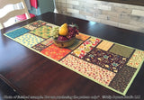 Random Windows Table Runner Downloadable Pattern by Tulip Square